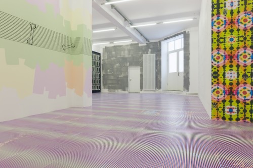 Floor Piece 1, screen prints, Arratia Beer, Berlin, 2015